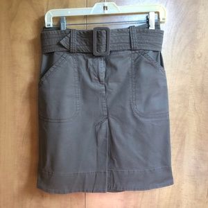 Skirt with belt - size 4